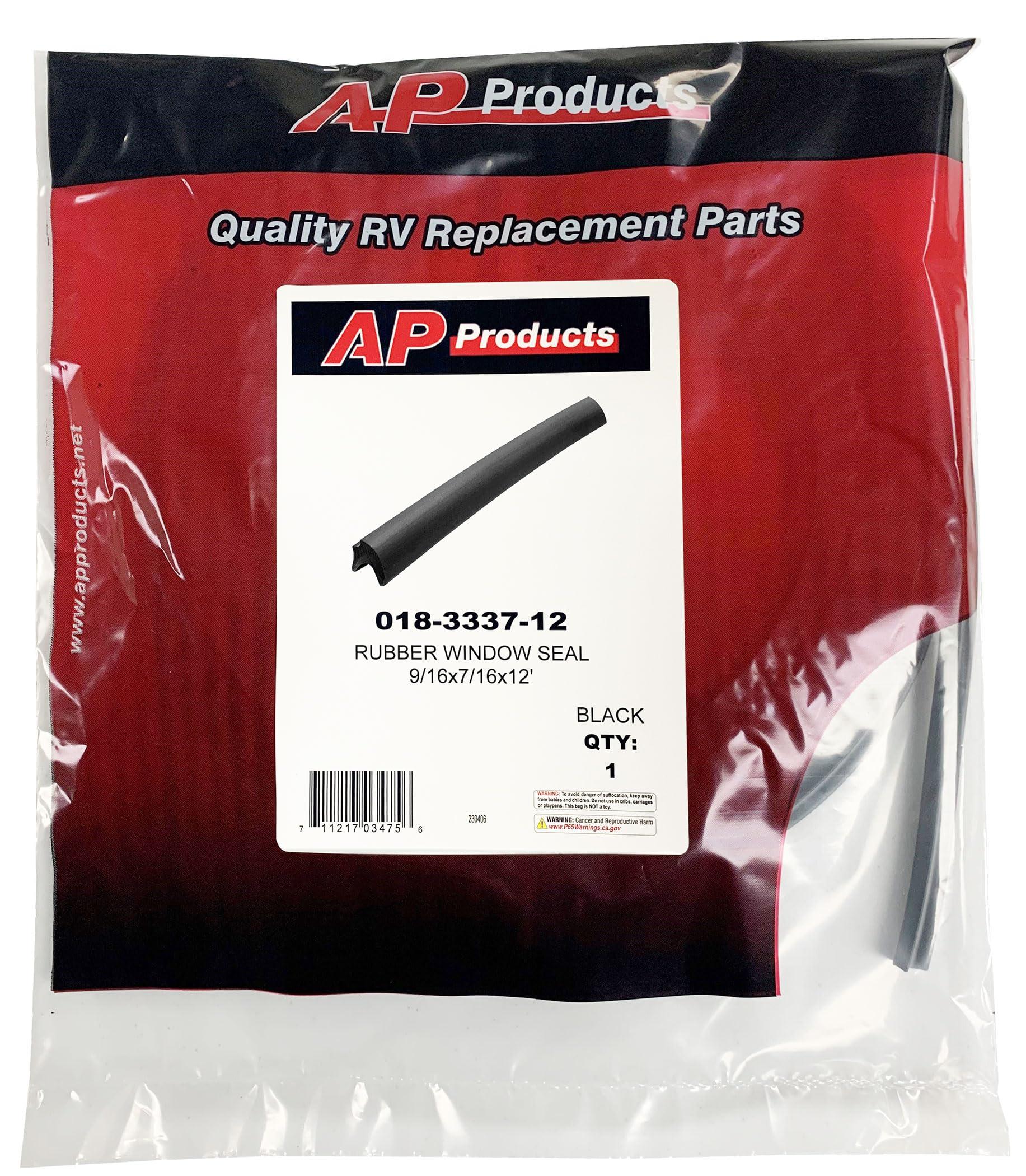 AP PRODUCTS 018-3337-12 Rubber Window Seal - 9/16 INCH x 7/16 INCH x 12 - High quality product image showing AP PRODUCTS 018-3337-12 Rubber Window Seal - 9/16 INCH x 7/16 INCH x 12 details and features