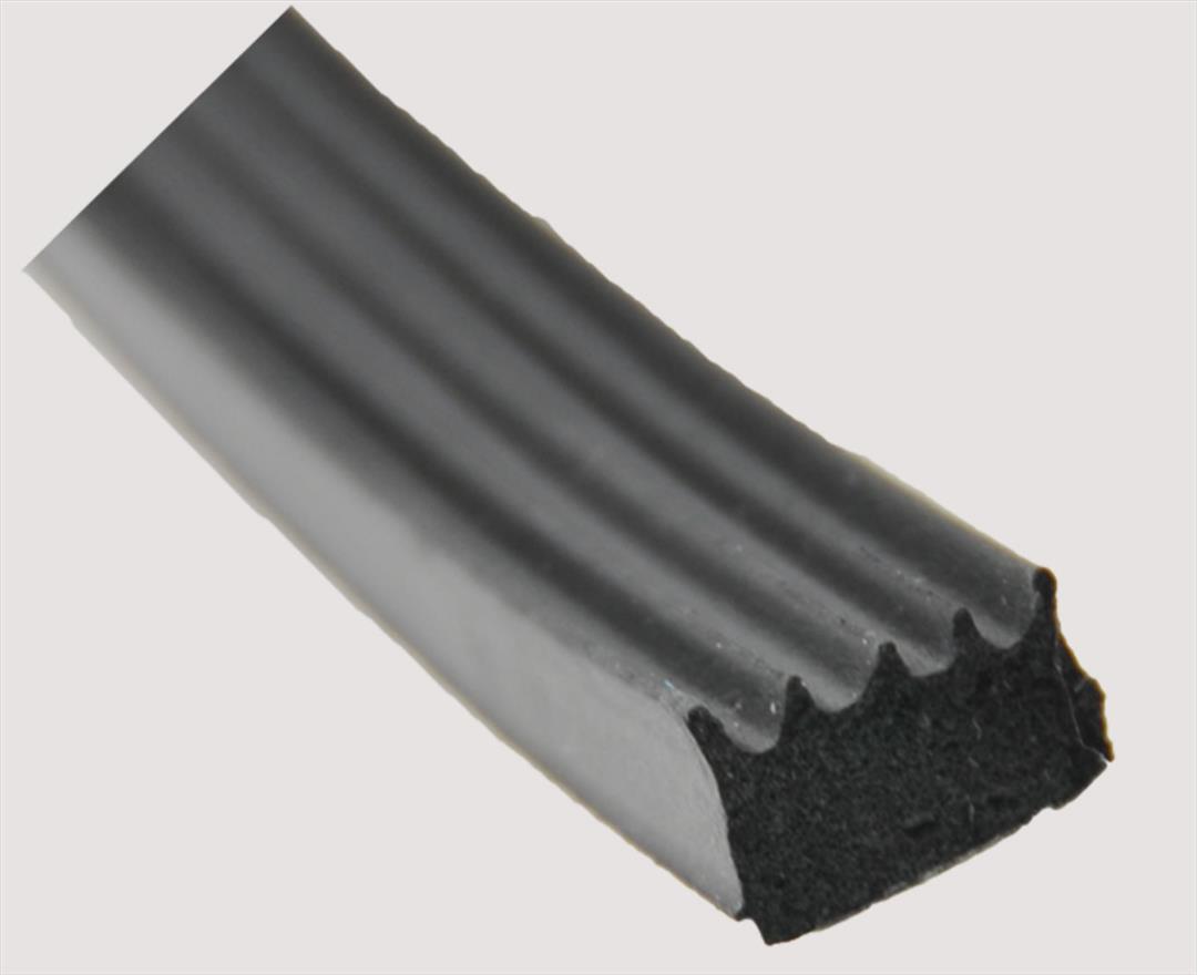 AP PRODUCTS 018523 018-523 5/8 INCH x 3/8 INCH Ribbed Foam Seal with Tape - The Twister Group Tools product