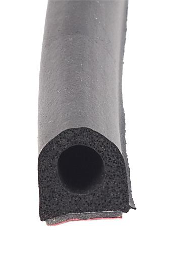 AP PRODUCTS 018663 018-663 Non-Ribbed D-Seal with Hats (Red Tape) - Black, 3/4 INCH x 3/4 INCH x 50 - The Twister Group Tools product