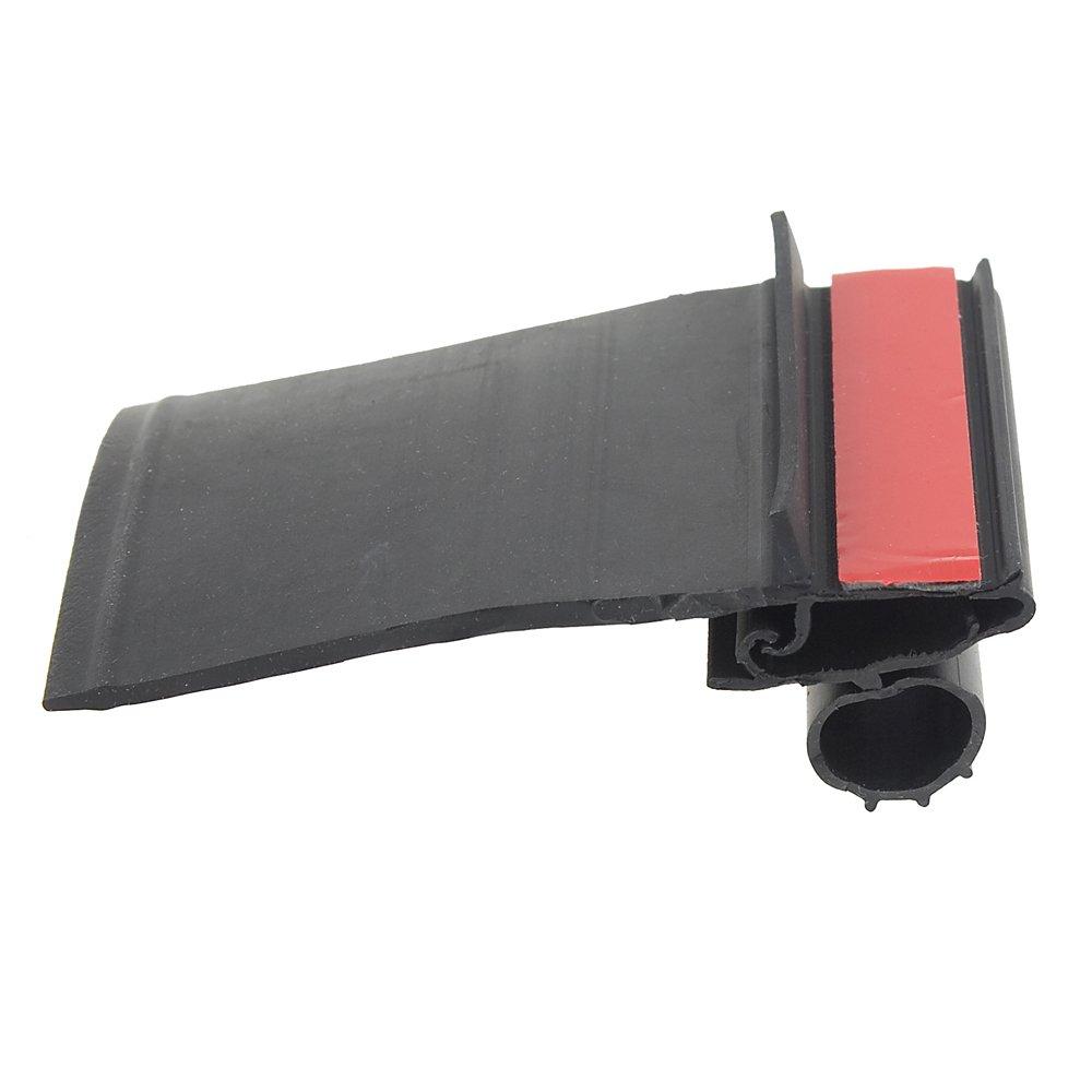 AP PRODUCTS 018-668 SNAP-IN SEAL W/2-7/8FT WIPER-4-1/8, Snap In Seal With 2-7/8 Inch Wiper; 4-1/8 Inch Width x 23/32 Inch Height x 35 Foot Length; Black - High quality product image showing AP PRODUCTS 018-668 SNAP-IN SEAL W/2-7/8FT WIPER-4-1/8, Snap In Seal With 2-7/8 Inch Wiper; 4-1/8 Inch Width x 23/32 Inch Height x 35 Foot Length; Black details and features