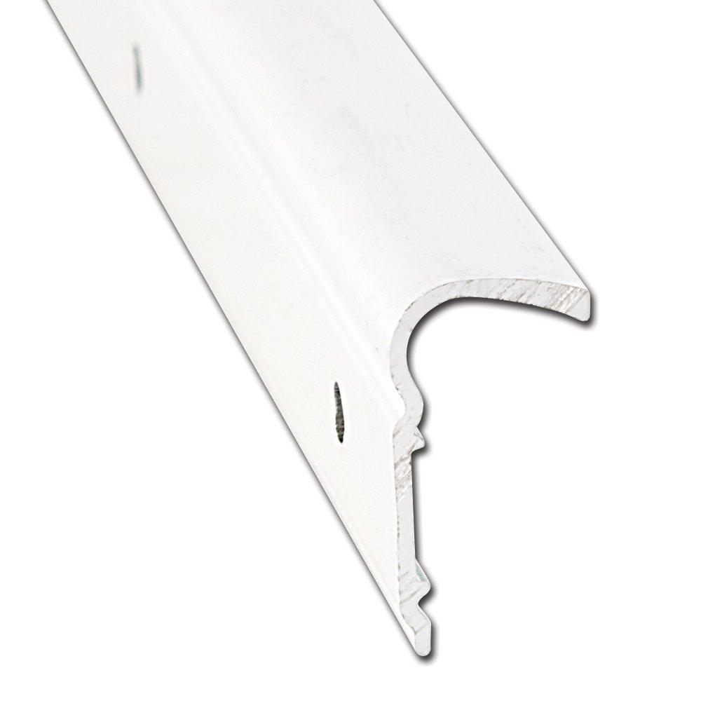 AP PRODUCTS 021-51103-16 ROOF TRIM MILL 16FT EA, Non-Insert Roof Rim Type; 1-1/8 Inch Height x 1/2 Inch Width x 16 Foot Length; Mill; Aluminum; Single - High quality product image showing AP PRODUCTS 021-51103-16 ROOF TRIM MILL 16FT EA, Non-Insert Roof Rim Type; 1-1/8 Inch Height x 1/2 Inch Width x 16 Foot Length; Mill; Aluminum; Single details and features