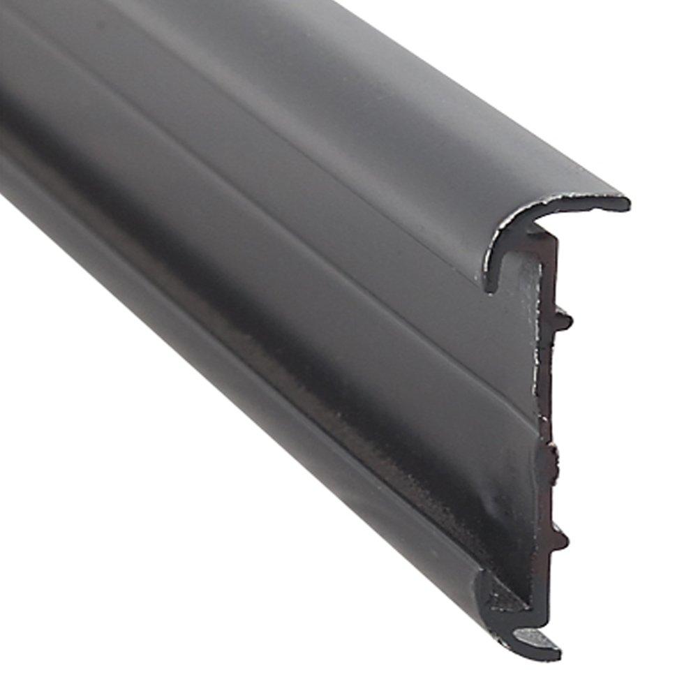 AP PRODUCTS 021-51602-8 SHORT LIP BLK 8FT EA, Short Lip Insert Type; 1-3/16 Inch Height x 2/5 Inch Width x 8 Foot Length; Black; Aluminum; Single - High quality product image showing AP PRODUCTS 021-51602-8 SHORT LIP BLK 8FT EA, Short Lip Insert Type; 1-3/16 Inch Height x 2/5 Inch Width x 8 Foot Length; Black; Aluminum; Single details and features