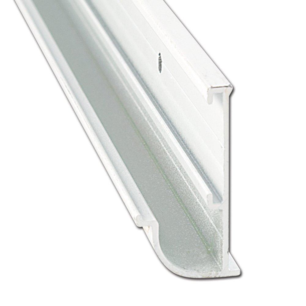 AP PRODUCTS 021-56201-16 GTR RAIL P.WHT 16FT EA, Aluminum; 16 Foot x 7/8 Inch Width x 1-1/2 Inch Height; Polar White - The Twister Group Tools product