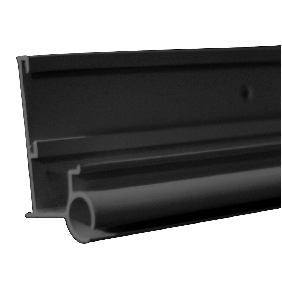 AP PRODUCTS 021-56302-16 Aluminum Awning/Gutter Rail with Insert Slot - 16, Black - The Twister Group Tools product