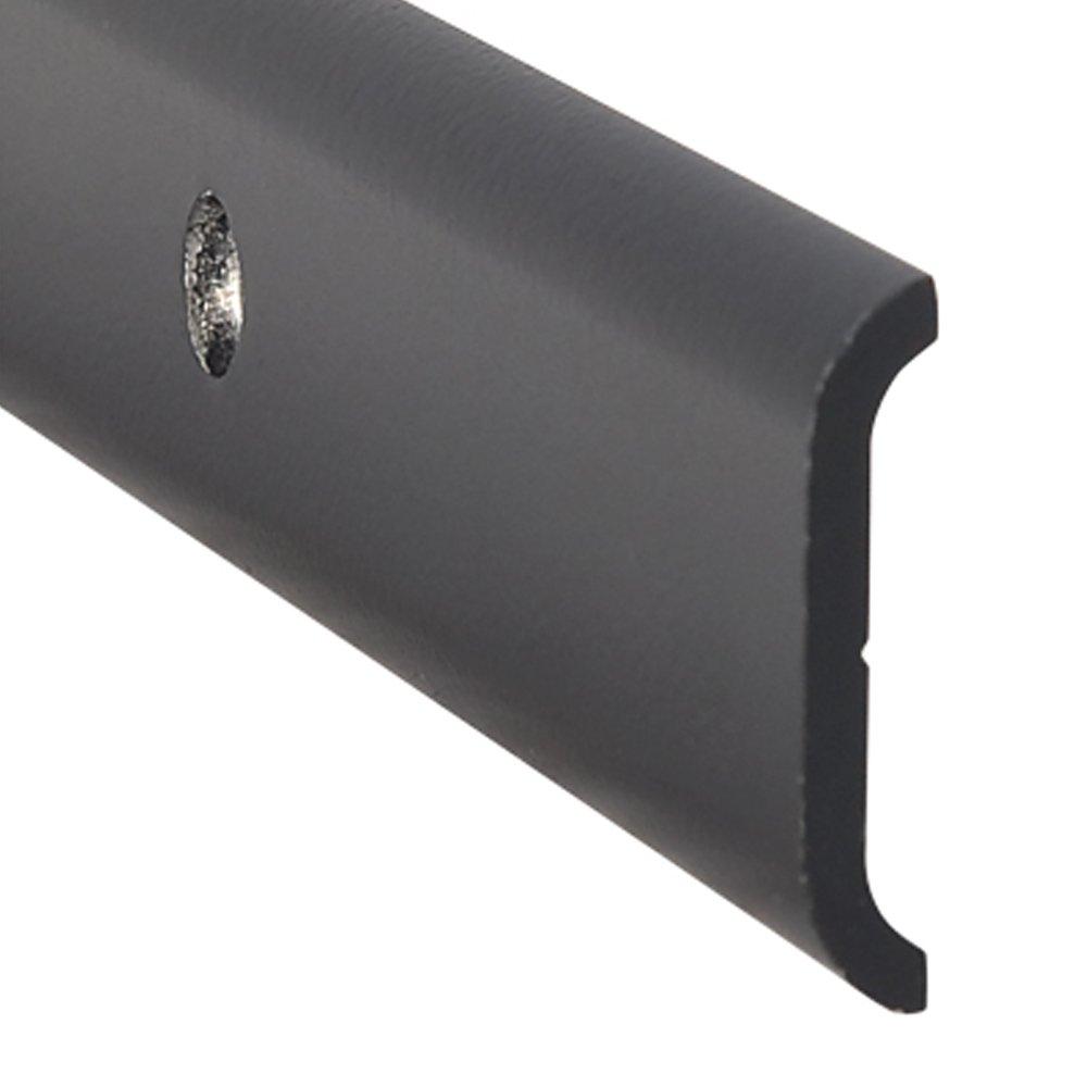 AP PRODUCTS 021-87202-16 NON FLAT TRIM BLK 16FT EA, Non-Insert Flat Trim Type; 1-1/32 Inch Height x 1/6 Inch Width x 16 Foot Length; Black; Aluminum - High quality product image showing AP PRODUCTS 021-87202-16 NON FLAT TRIM BLK 16FT EA, Non-Insert Flat Trim Type; 1-1/32 Inch Height x 1/6 Inch Width x 16 Foot Length; Black; Aluminum details and features