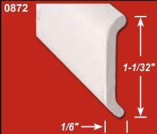 AP PRODUCTS 021872038 Trim - NON FLAT TRIM MILL 8FT EA - The Twister Group Tools product