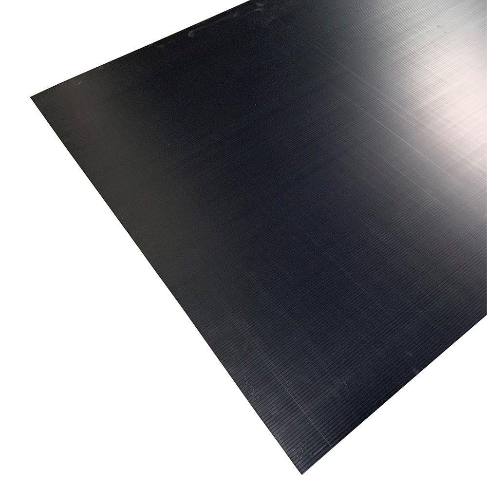 AP PRODUCTS 022-BP7248-6 48FT X 72 3/4FT RIGID COROPLAST UNDER, Used To Repair And Seal RV Underbelly; 48 Inch Width x 72-3/4 Inch Length; Black; Rigid Coroplast Heavy Gauge Corrugated Plastic; Non-Adhesive; Pack Of 6 - The Twister Group Tools product