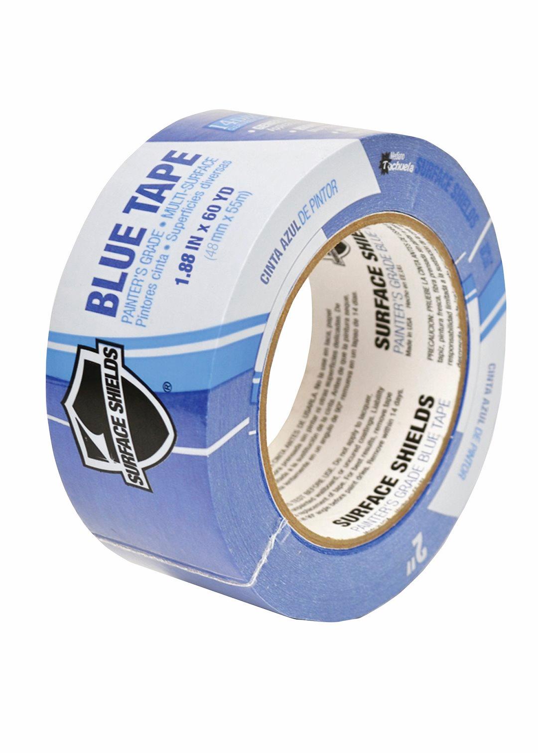 AP PRODUCTS 022-BT2180 BLUE MASKING TAPE 2IN X 180, 2 Inch Width X 180 Foot Length; Blue; Single - The Twister Group Tools product