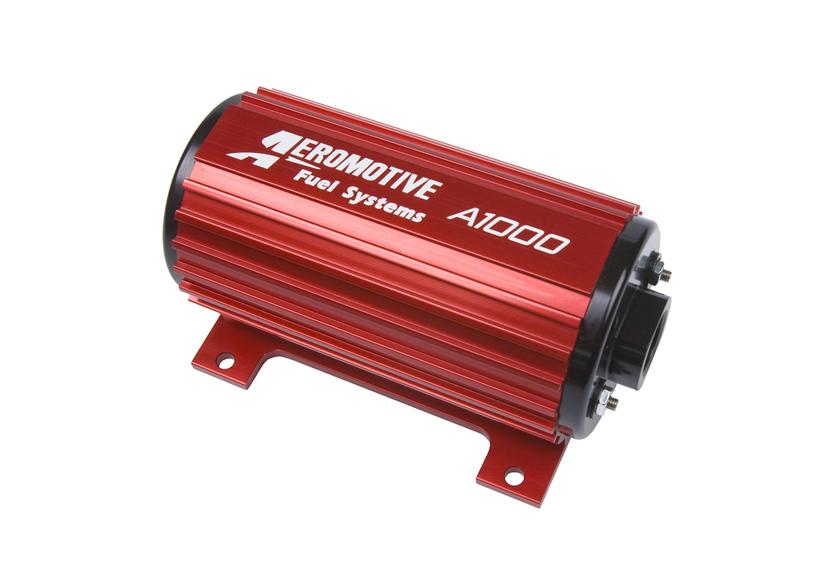 AEROMOTIVE 11101 Red Fuel Pump (A1000 - EFI or Carbureted Applications)