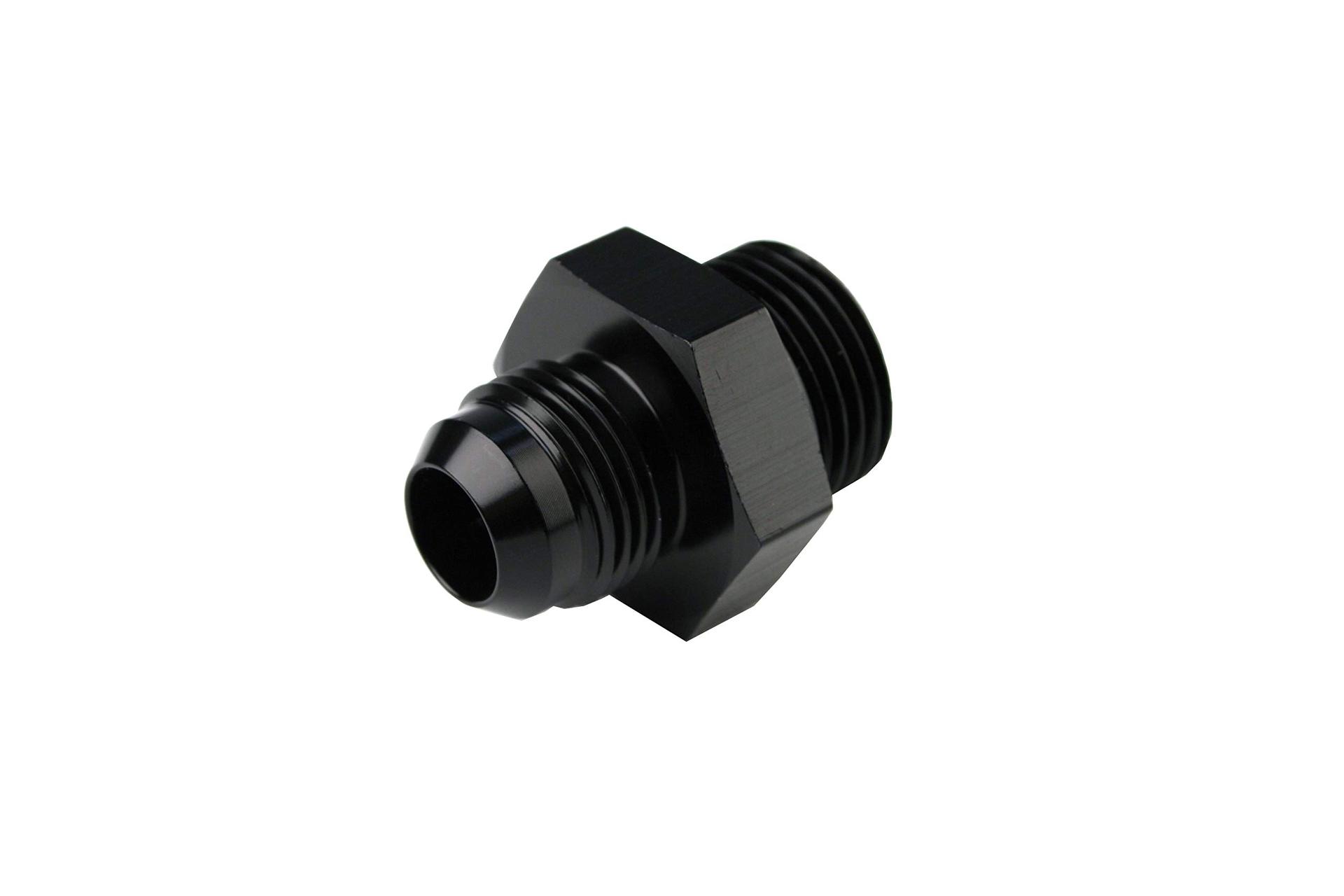 AEROMOTIVE 15610 AN-10 O-ring Boss/AN-08 Male Flare Reducer Fitting, Black - High quality product image showing AEROMOTIVE 15610 AN-10 O-ring Boss/AN-08 Male Flare Reducer Fitting, Black details and features