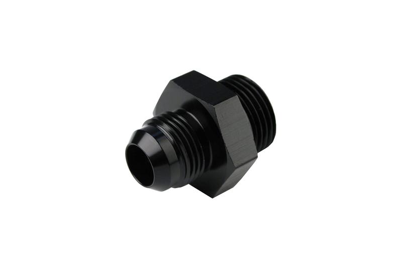 AEROMOTIVE 15610 AN-10 O-ring Boss/AN-08 Male Flare Reducer Fitting, Black