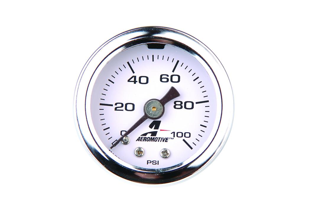 AEROMOTIVE 15633 Fuel Pressure Gauge - 0 to 100 psi - The Twister Group Tools product