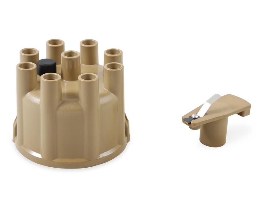 ACCEL 8320ACC Distributor Cap & Rotor - Socket Style - Tan