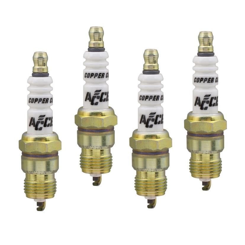ACCEL 0276S-4 Shorty Copper Core Spark Plug (Pack of 4)