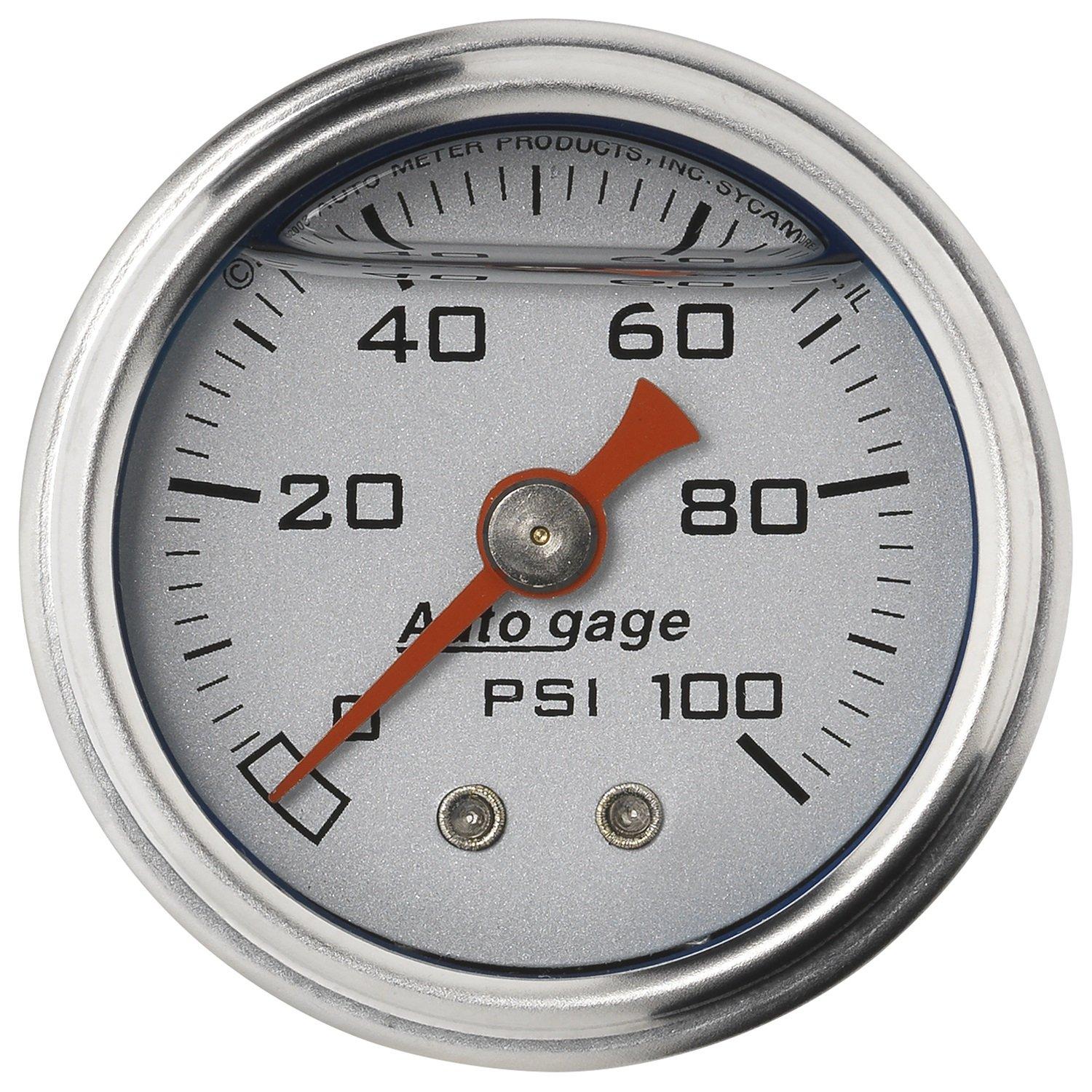 AUTO METER 2180 Autogage Fuel Pressure Gauge - High quality product image showing AUTO METER 2180 Autogage Fuel Pressure Gauge details and features