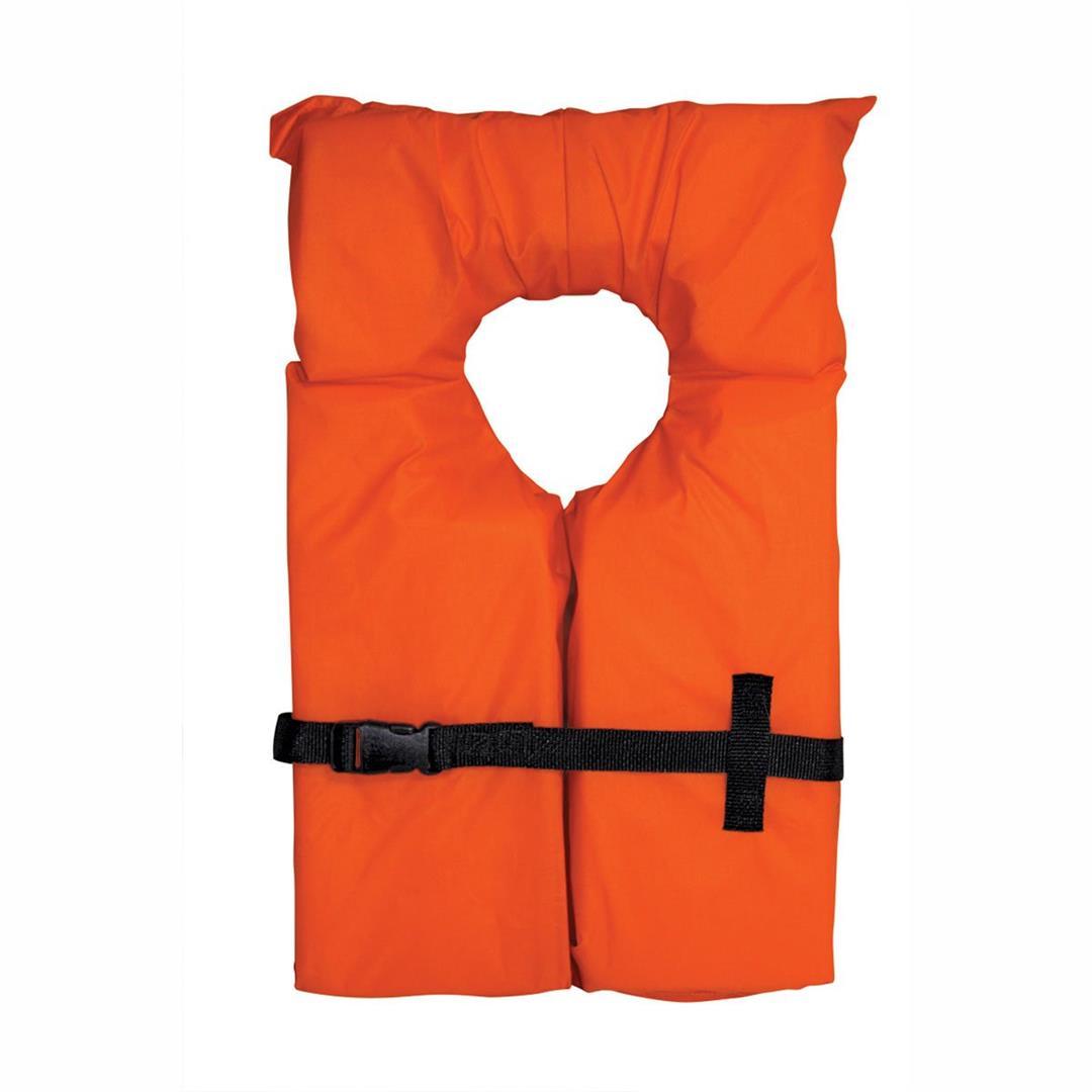 AIRHEAD 10000-15A-OR-NS Type II Keyhole Life Vest - Orange, Adult Universal - The Twister Group Tools product