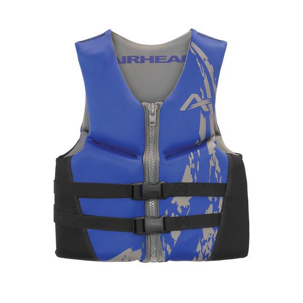 AIRHEAD 1007607BBL Swoosh Kwik-Dry Neolite Life Jacket, US Coast Goard Approved Type III Life Jacket, Adult and Youth Sizes