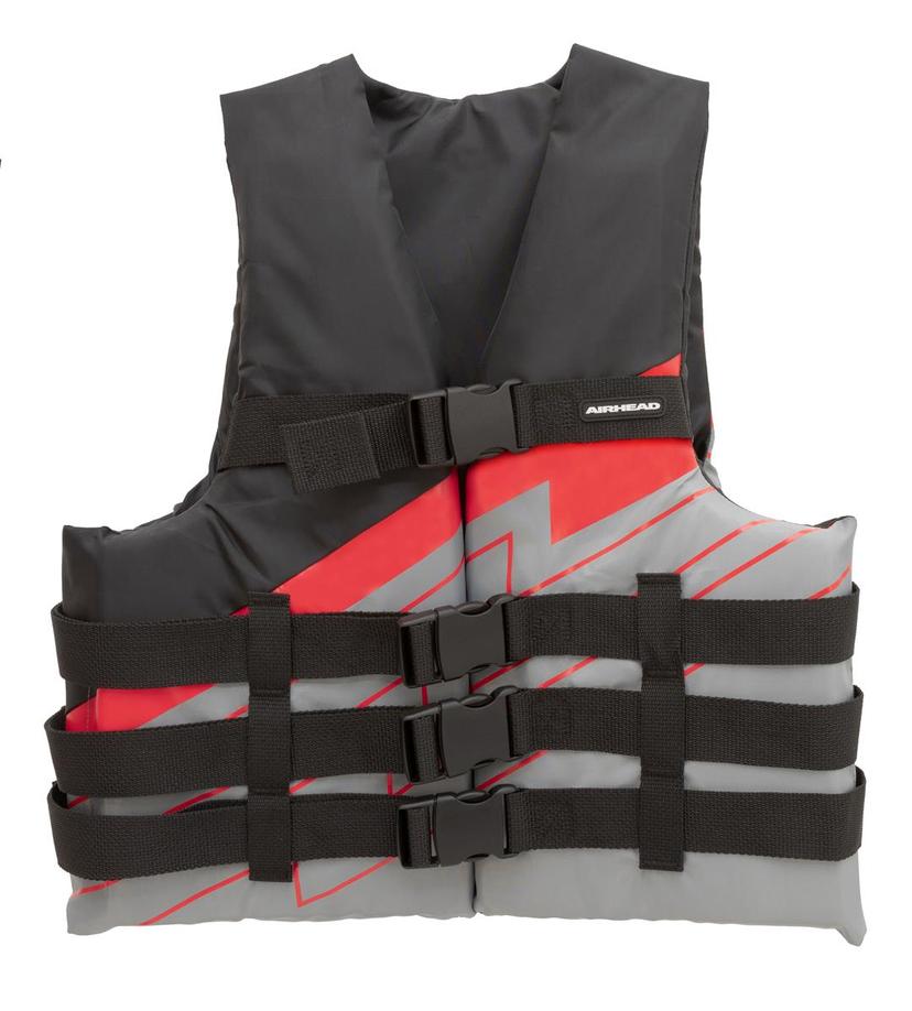 AIRHEAD 3008406ABR Bolt Life Vest, Closed Sided PFD, 2XL/3XL