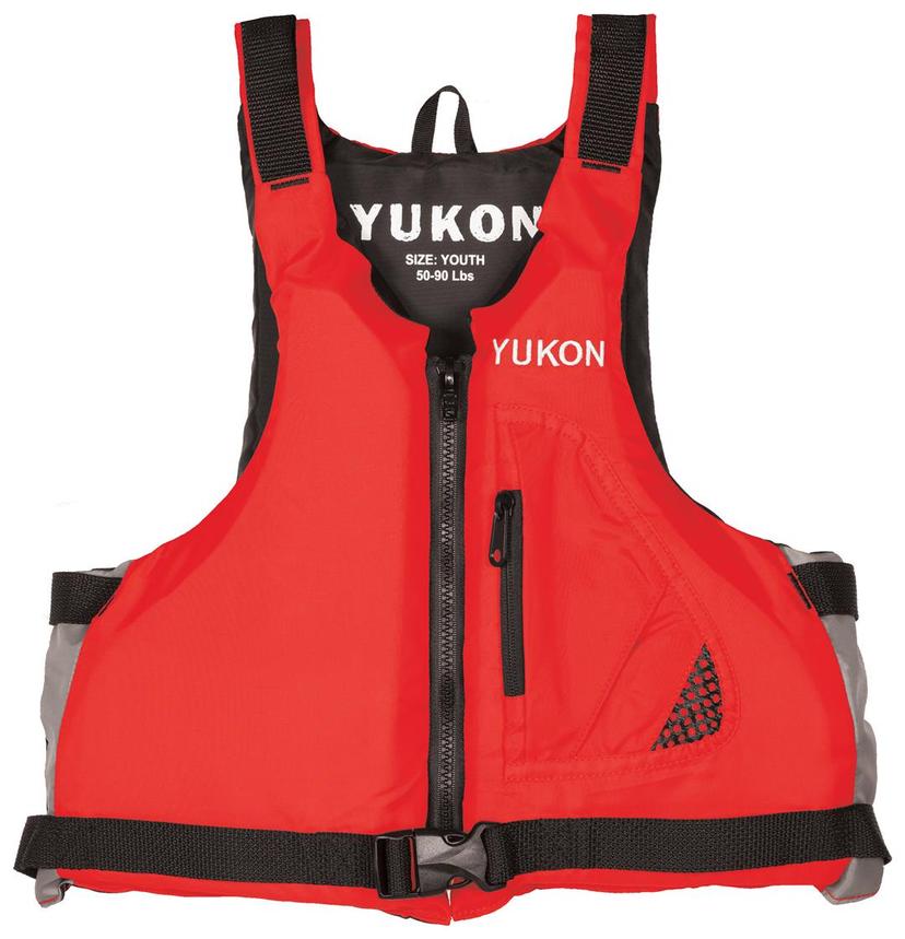AIRHEAD 3300403ARD YUKON BASE Paddle Vest, Red