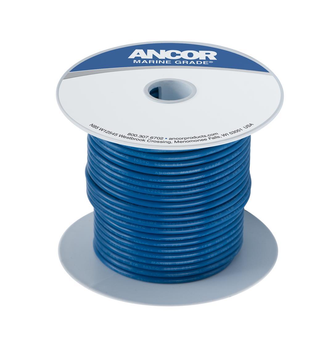 ANCOR 104110 Dark Blue 14AWG Tinned Copper Wire - 100 - The Twister Group Tools product
