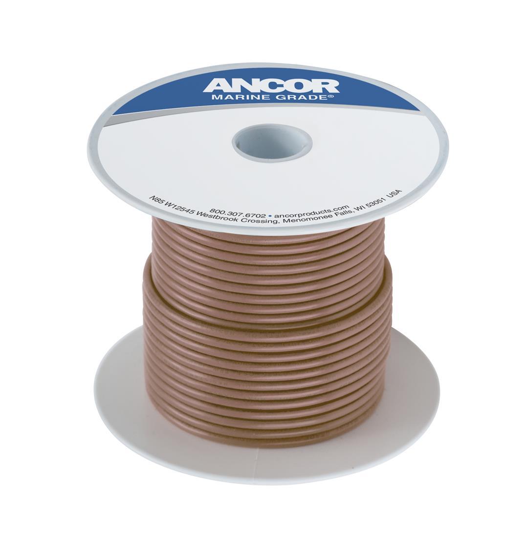ANCOR 105810 TAN 12 AWG TINNED COPPER WIRE - 100 - High quality product image showing ANCOR 105810 TAN 12 AWG TINNED COPPER WIRE - 100 details and features