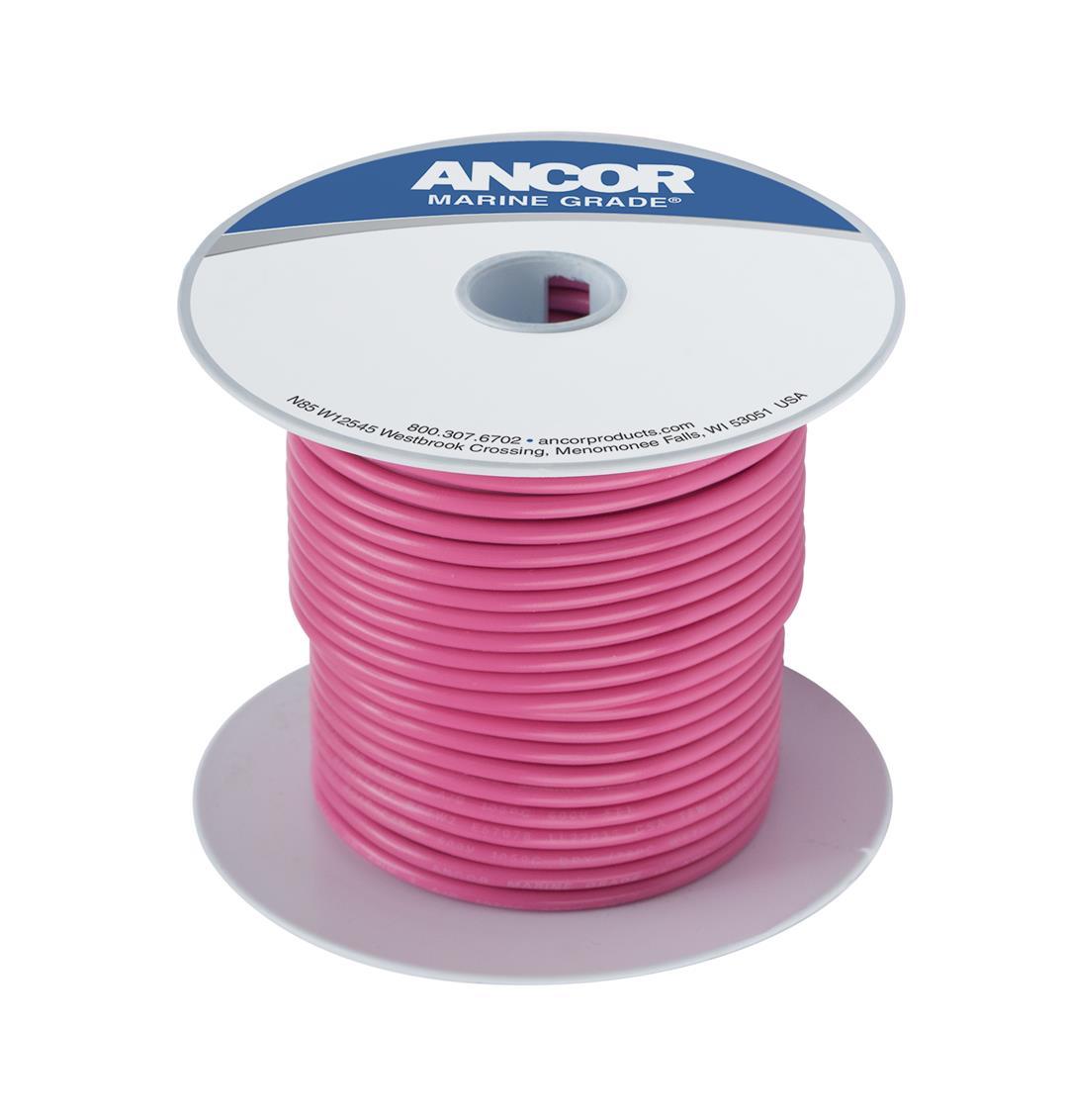ANCOR 106610 PINK 12 AWG TINNED COPPER WIRE - 100 - The Twister Group Tools product