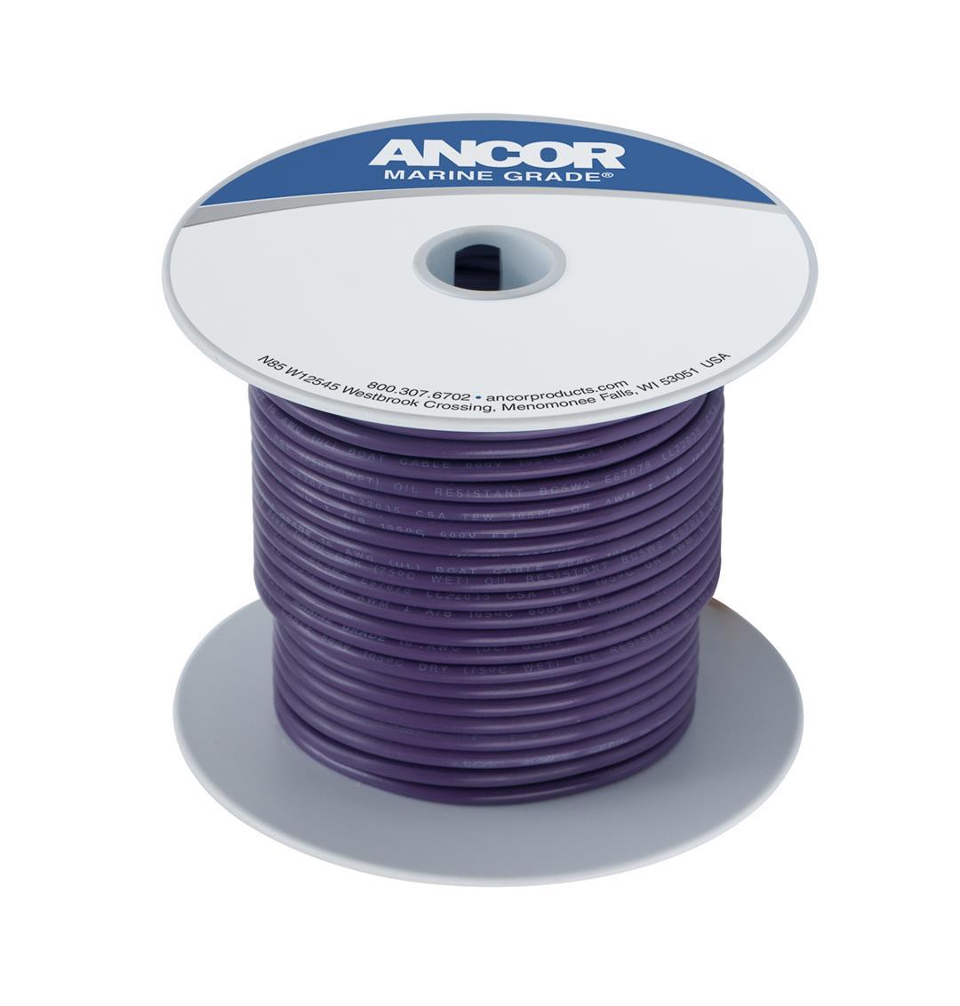 ANCOR 106710 PURPLE 12 AWG TINNED COPPER WIRE - 100 - The Twister Group Tools product
