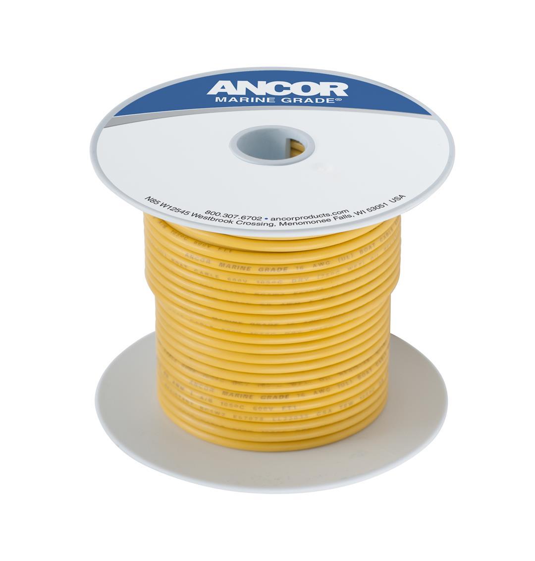ANCOR 111999 YELLOW 8 AWG TINNED COPPER WIRE - 1,000 - The Twister Group Tools product
