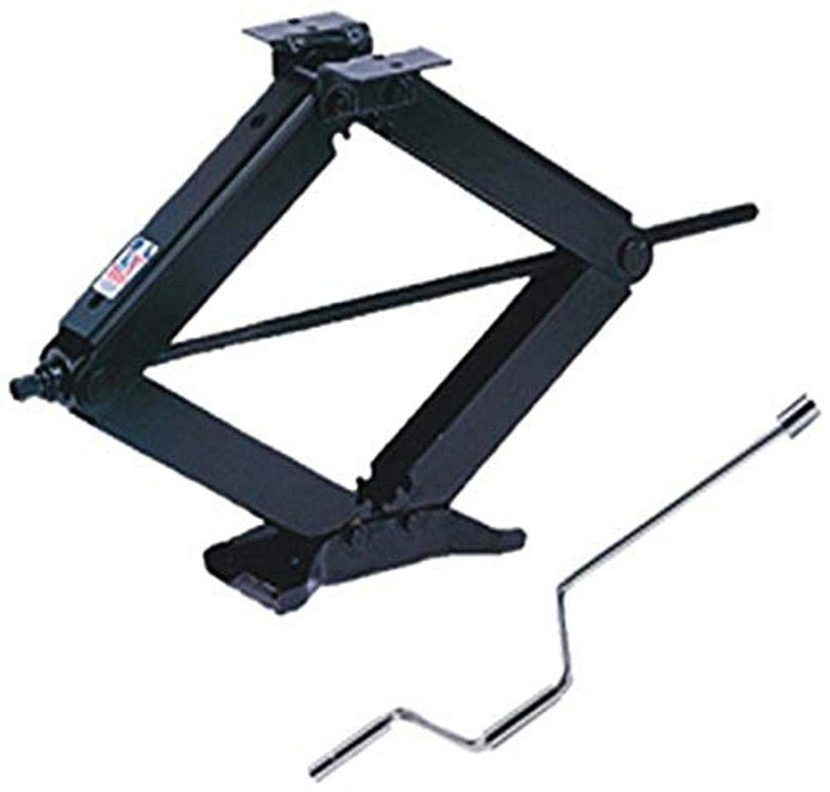 BAL RV 24002D R.V. Products Group Deluxe Leveling Scissor Jack - 24-Inch (With Set of (2) 20037 crank handle with swivel head) - High quality product image showing BAL RV 24002D R.V. Products Group Deluxe Leveling Scissor Jack - 24-Inch (With Set of (2) 20037 crank handle with swivel head) details and features