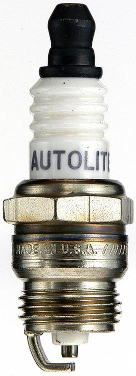 AUTOLITE 2554 Copper Non-Resistor Automotive Replacement Spark Plugs (Case of 4)