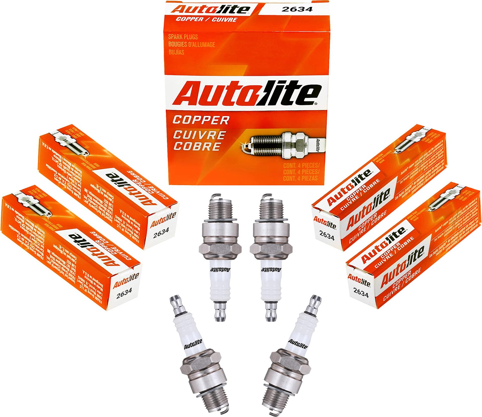 AUTOLITE 2634 Copper Non-Resistor Automotive Replacement Spark Plugs (Case of 4) - High quality product image showing AUTOLITE 2634 Copper Non-Resistor Automotive Replacement Spark Plugs (Case of 4) details and features