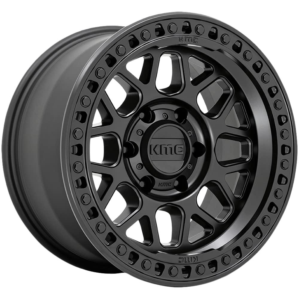 WHEEL PROS KM54979068700 Grs Satin Black Wheel with Aluminum (17 x 9. inches /6 x 139 mm, 0 mm Offset) - High quality product image showing WHEEL PROS KM54979068700 Grs Satin Black Wheel with Aluminum (17 x 9. inches /6 x 139 mm, 0 mm Offset) details and features