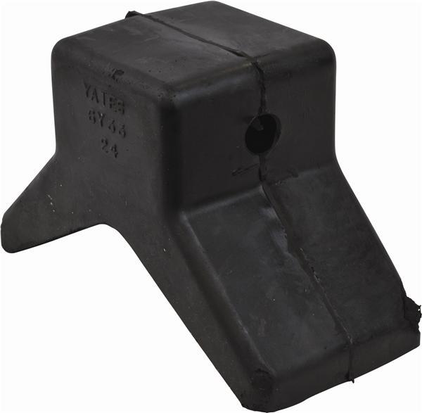 ATTWOOD 112011 11201-1 Boat Trailer Rubber Bow 3x3 Y-Stop, Black - High quality product image showing ATTWOOD 112011 11201-1 Boat Trailer Rubber Bow 3x3 Y-Stop, Black details and features