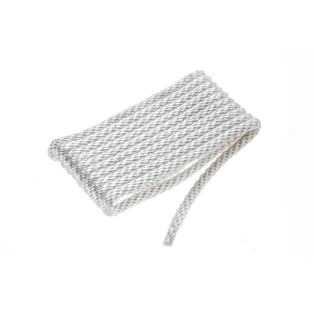 ATTWOOD 117377 11737-7 Solid-Braided MFP Dock Line, White, Multifilament Polypropylene, 3/8-Inch Thick, 15 Feet Long, Bare Ends - The Twister Group Tools product