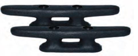 ATTWOOD 117837 11783-2 Nylon Cleats, 4 Inches Long, Pre-Drilled for #12 Fasteners, Sold in Pairs, Anchor Tie-Off, Temporary Docking - High quality product image showing ATTWOOD 117837 11783-2 Nylon Cleats, 4 Inches Long, Pre-Drilled for #12 Fasteners, Sold in Pairs, Anchor Tie-Off, Temporary Docking details and features