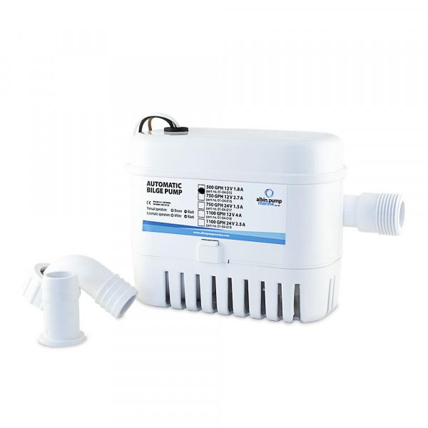 ALBIN 01-04-015 Marine 12V 500 GPH Automatic Bilge Pump - The Twister Group Tools product