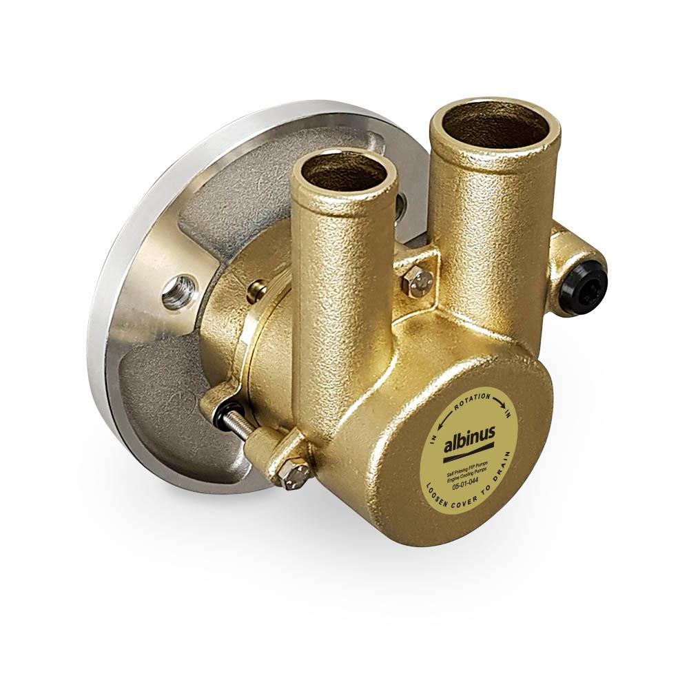 ALBIN 05-01-044 ENGINE COOLING PUMP BELTLESS PULLEY, Crank Shaft Pulley Mounted; Self-Priming FIP Pump; Fits 8.1Gi/ 8.1IPS Volvo Penta Engines - High quality product image showing ALBIN 05-01-044 ENGINE COOLING PUMP BELTLESS PULLEY, Crank Shaft Pulley Mounted; Self-Priming FIP Pump; Fits 8.1Gi/ 8.1IPS Volvo Penta Engines details and features