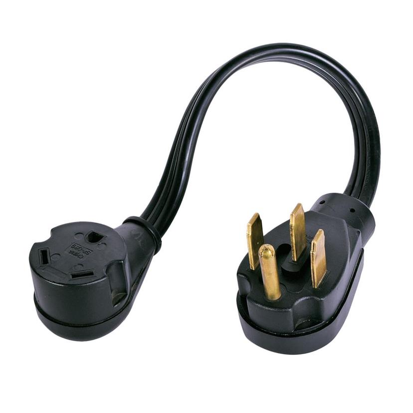 ARCON 14243 Generator Pigtail Power Cord 30-Amp Female to 50-Amp Male Flat Wire, 18-Inch