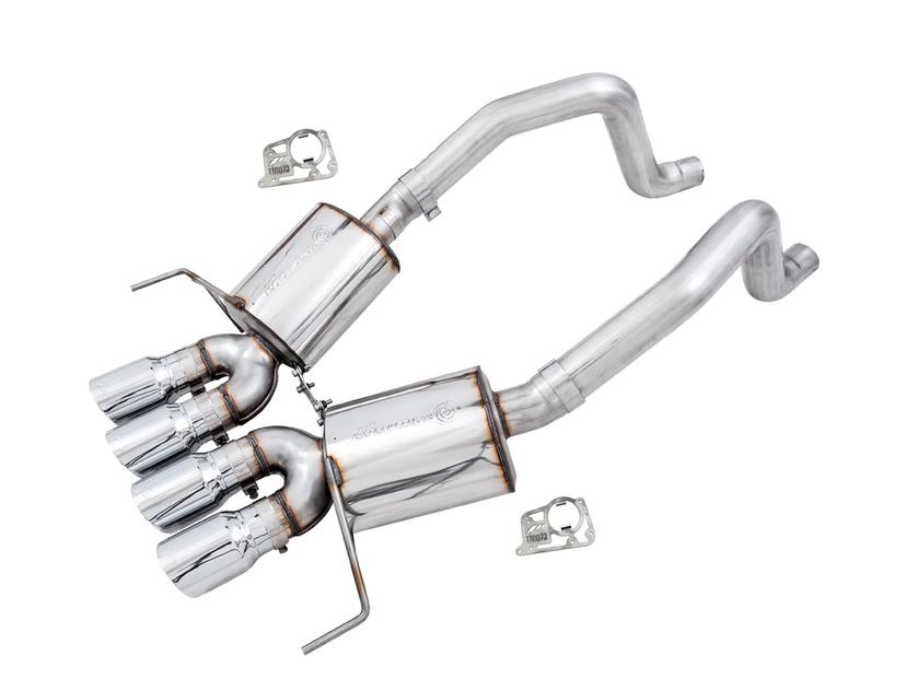 AWE 3015-42133 14-19 Chevy Corvette C7 Z06/ZR1 (w/o AFM) Touring Edition Axle-Back Exhaust w/Chrome Tips