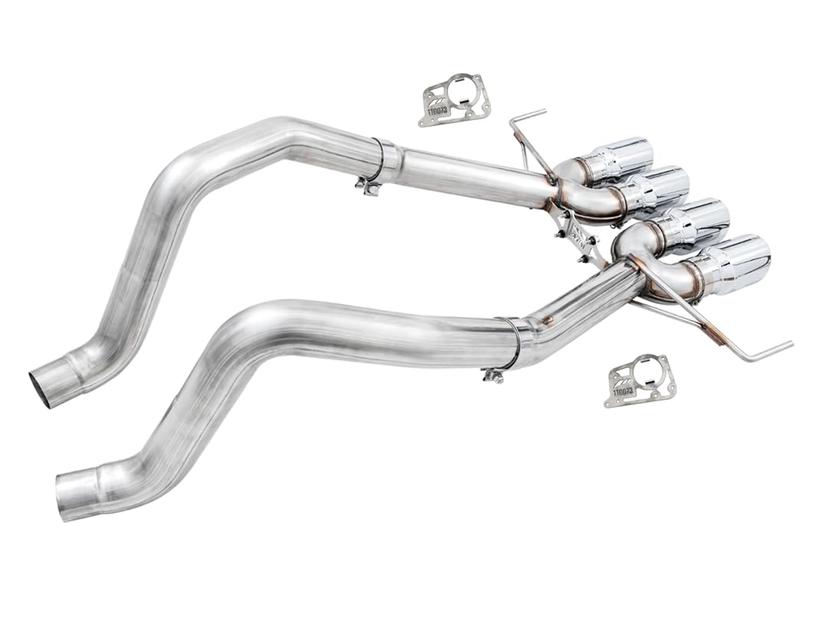 AWE 3020-42073 14-19 Chevy Corvette C7 Z06/ZR1 (w/o AFM) Track Edition Axle-Back Exhaust w/Chrome Tips