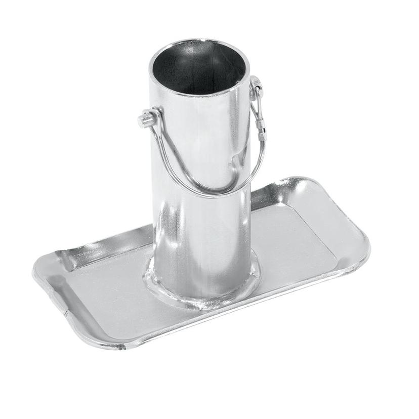 BULLDOG 018098 Jack Support Foot, Silver