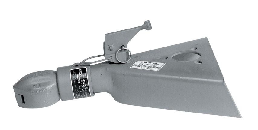 BULLDOG 028463 A-FRAM COUPL 12500 2-5/16, A-Frame Tongue; 12500 Pound Lift Capacity; For 2-5/16 Inch Ball; High Profile Latch - High quality product image showing BULLDOG 028463 A-FRAM COUPL 12500 2-5/16, A-Frame Tongue; 12500 Pound Lift Capacity; For 2-5/16 Inch Ball; High Profile Latch details and features