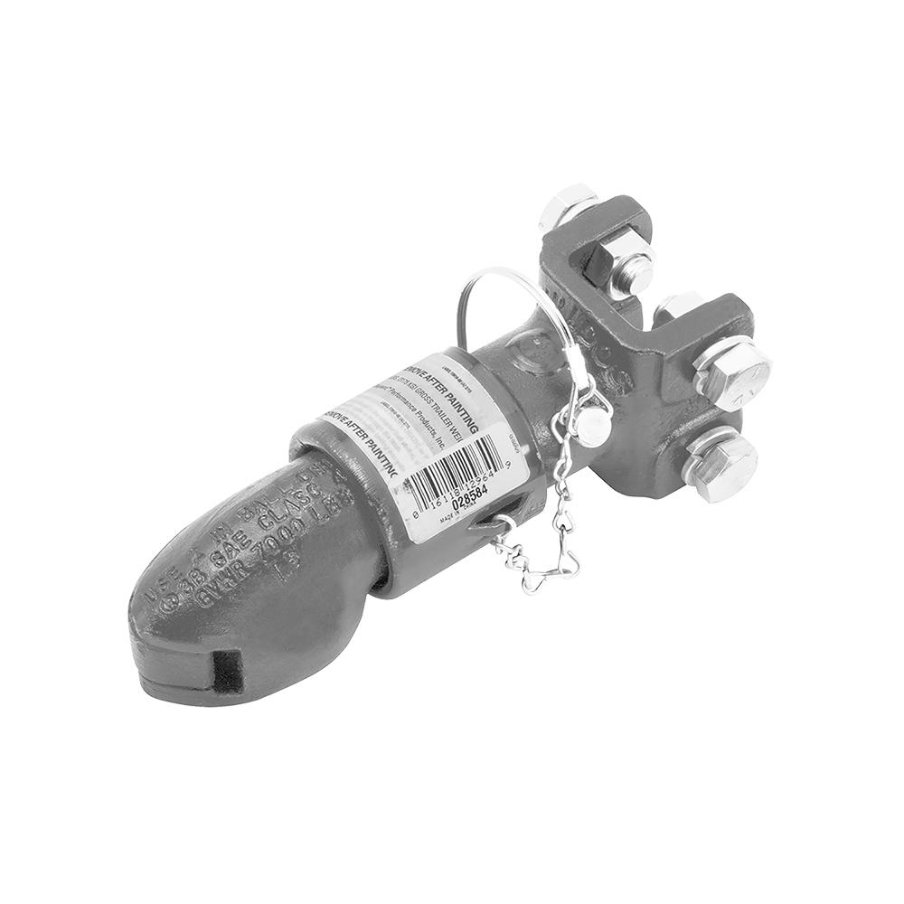 BULLDOG 028584 RIGID MOUNT ADJUSTABLE CO, For Use With Utility/ Horse/ Livestock/ Cargo and Construction Trailers; 3 Inch Channel Width; 2 Inch Coupler; Adjustable; 7000 Pound Capacity - High quality product image showing BULLDOG 028584 RIGID MOUNT ADJUSTABLE CO, For Use With Utility/ Horse/ Livestock/ Cargo and Construction Trailers; 3 Inch Channel Width; 2 Inch Coupler; Adjustable; 7000 Pound Capacity details and features