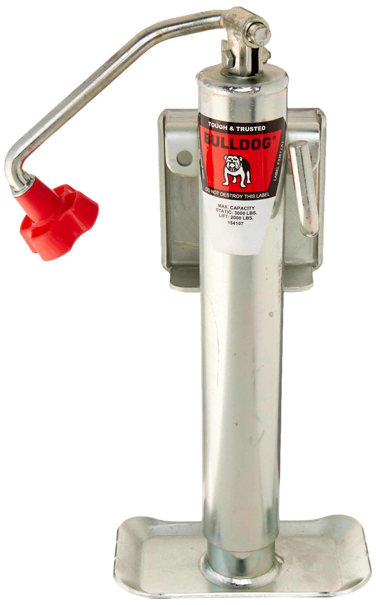 BULLDOG 154107 Trailer Jack,Black,Silver,Red - High quality product image showing BULLDOG 154107 Trailer Jack,Black,Silver,Red details and features