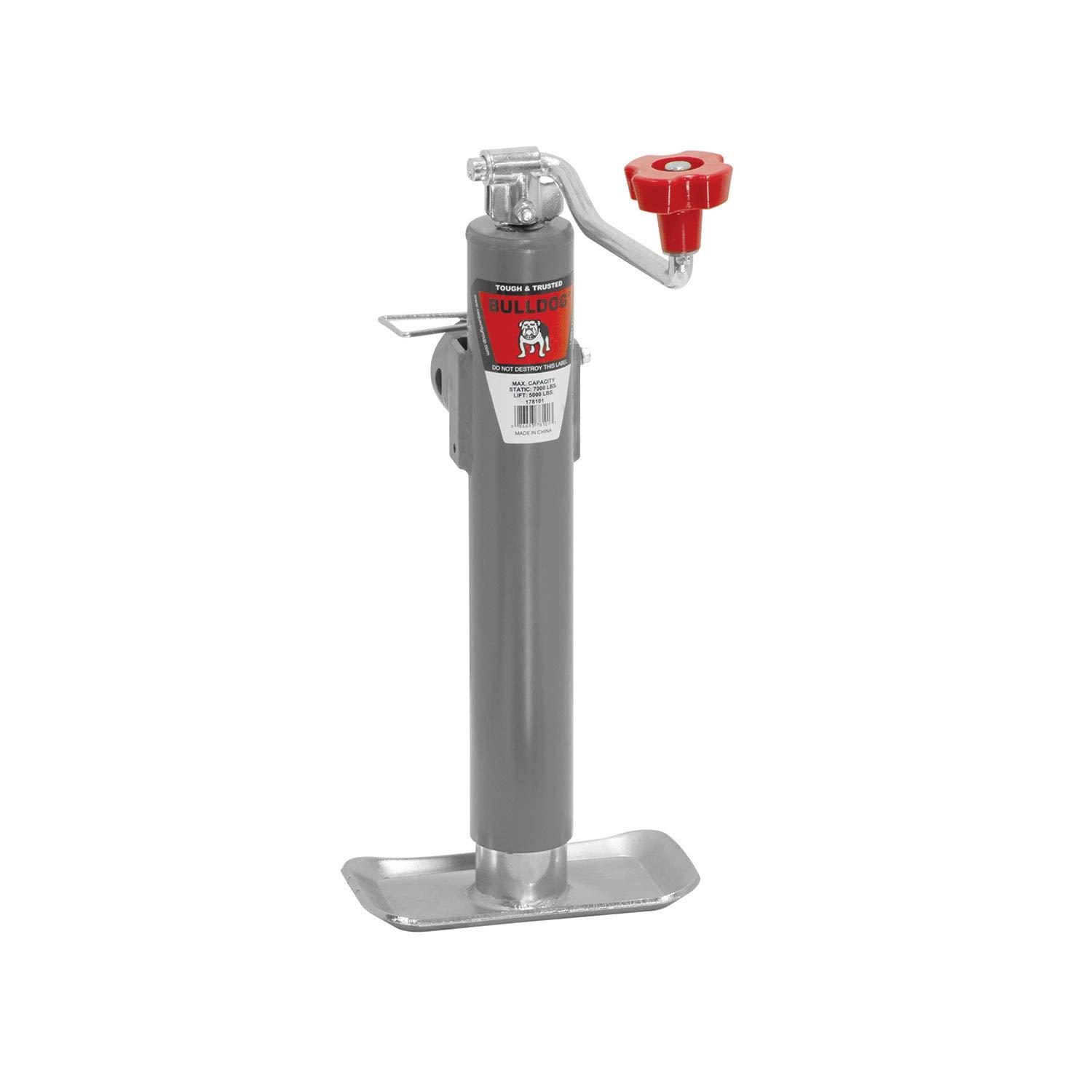 BULLDOG 178101 Fulton Cequent Trailer Topwind Jack-Tubular Mount - High quality product image showing BULLDOG 178101 Fulton Cequent Trailer Topwind Jack-Tubular Mount details and features