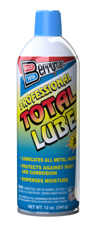 BERRYMAN 0612 Professional Total Lube, Not VOC Compliant in CA, 12 oz. - High quality product image showing BERRYMAN 0612 Professional Total Lube, Not VOC Compliant in CA, 12 oz. details and features