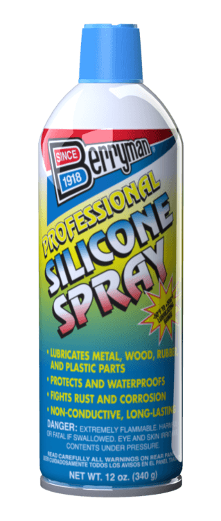 BERRYMAN 1716 Professional Silicone Spray VOC Compliant in All 50 States, 12 Ounce (Single Unit) - High quality product image showing BERRYMAN 1716 Professional Silicone Spray VOC Compliant in All 50 States, 12 Ounce (Single Unit) details and features