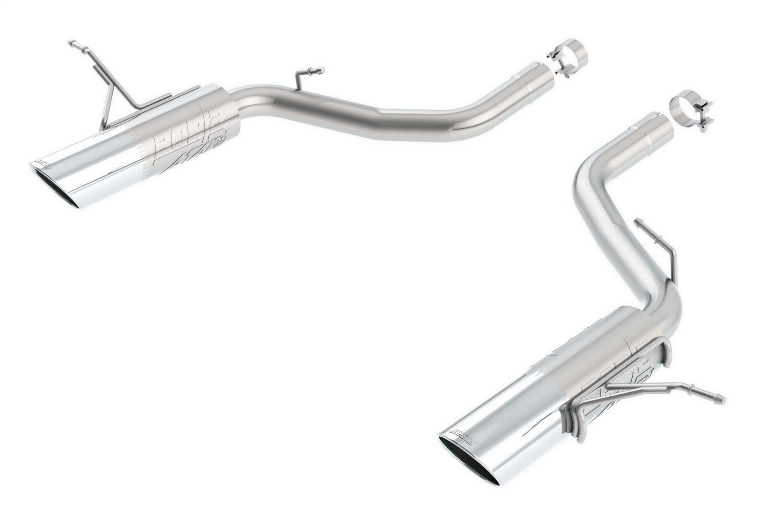 BORLA 11827 Axle-Back Performance Exhaust System for 2012-2014 Jeep Grand Cherokee SRT-8 wK2 6.4L V8 Automatic Transmission All Wheel Drive 4 Door. - High quality product image showing BORLA 11827 Axle-Back Performance Exhaust System for 2012-2014 Jeep Grand Cherokee SRT-8 wK2 6.4L V8 Automatic Transmission All Wheel Drive 4 Door. details and features