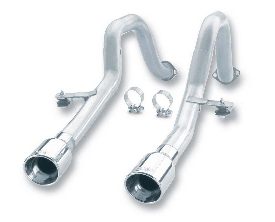 BORLA 12649 Stainless Steel Rear Section Exhaust System - The Twister Group Tools product
