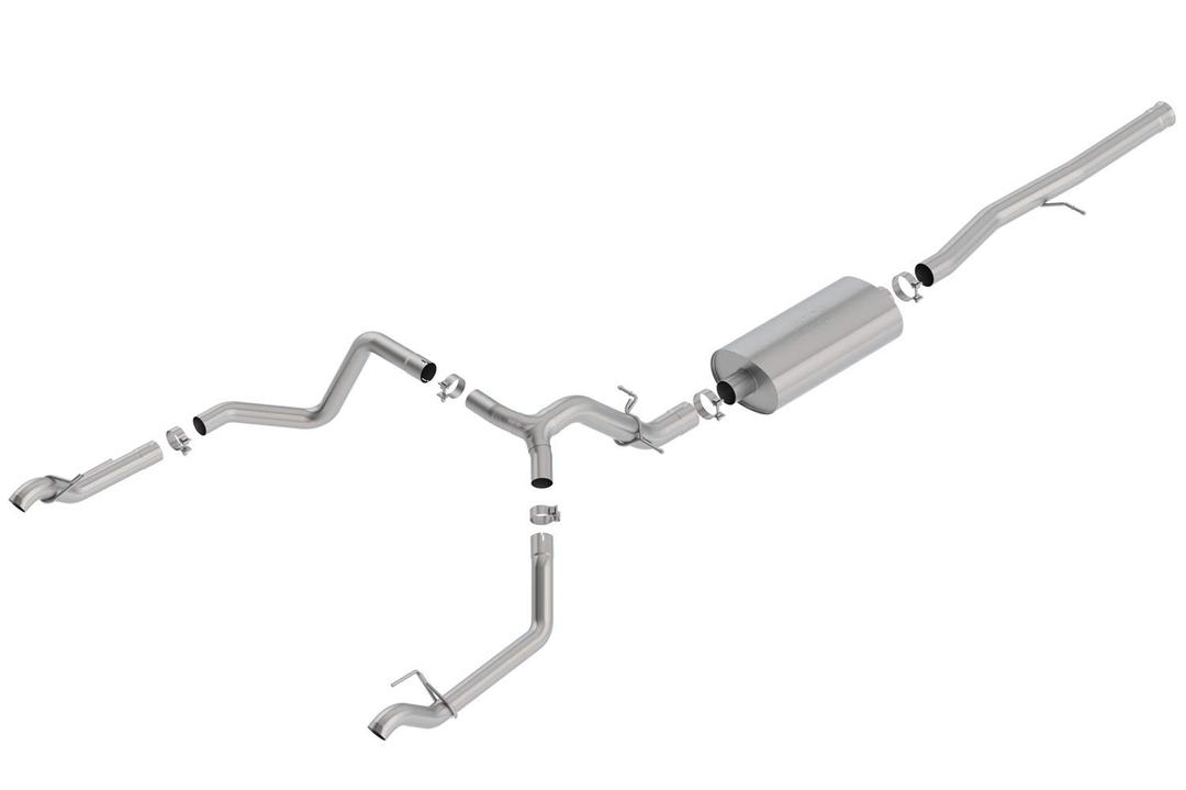BORLA 140771 Silverado/Sierra 1500 6.2L 2019 Cat Back Exhaust Touring - The Twister Group Tools product